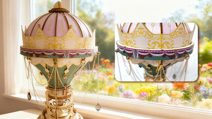 aeolia-hot-air-balloon-wooden-puzzle- detailed display