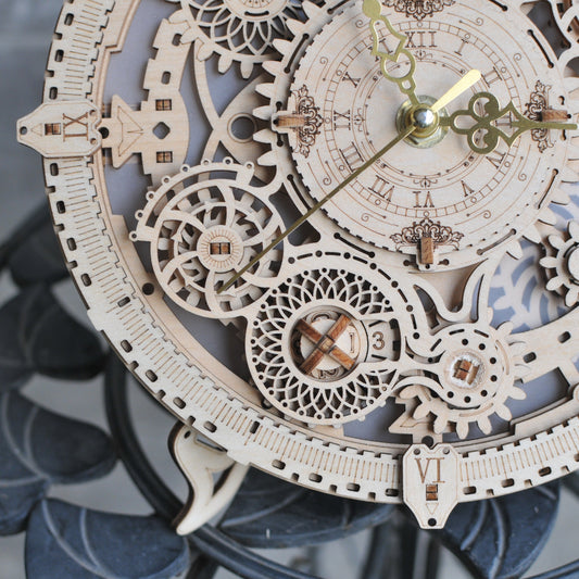 timecraft-wooden-clock-diy-kit- detailed display