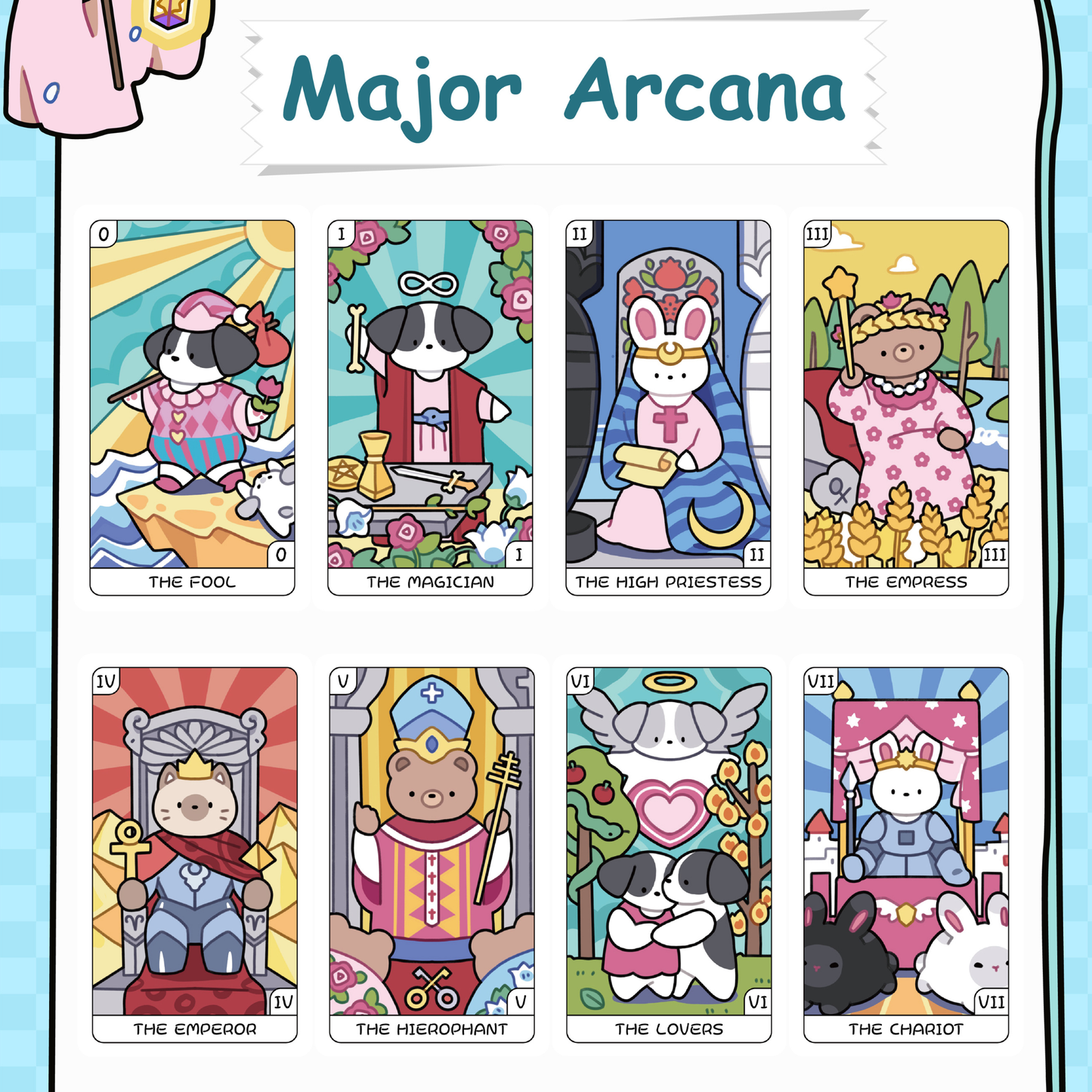 yolo-animal-themed-tarot- major arcana