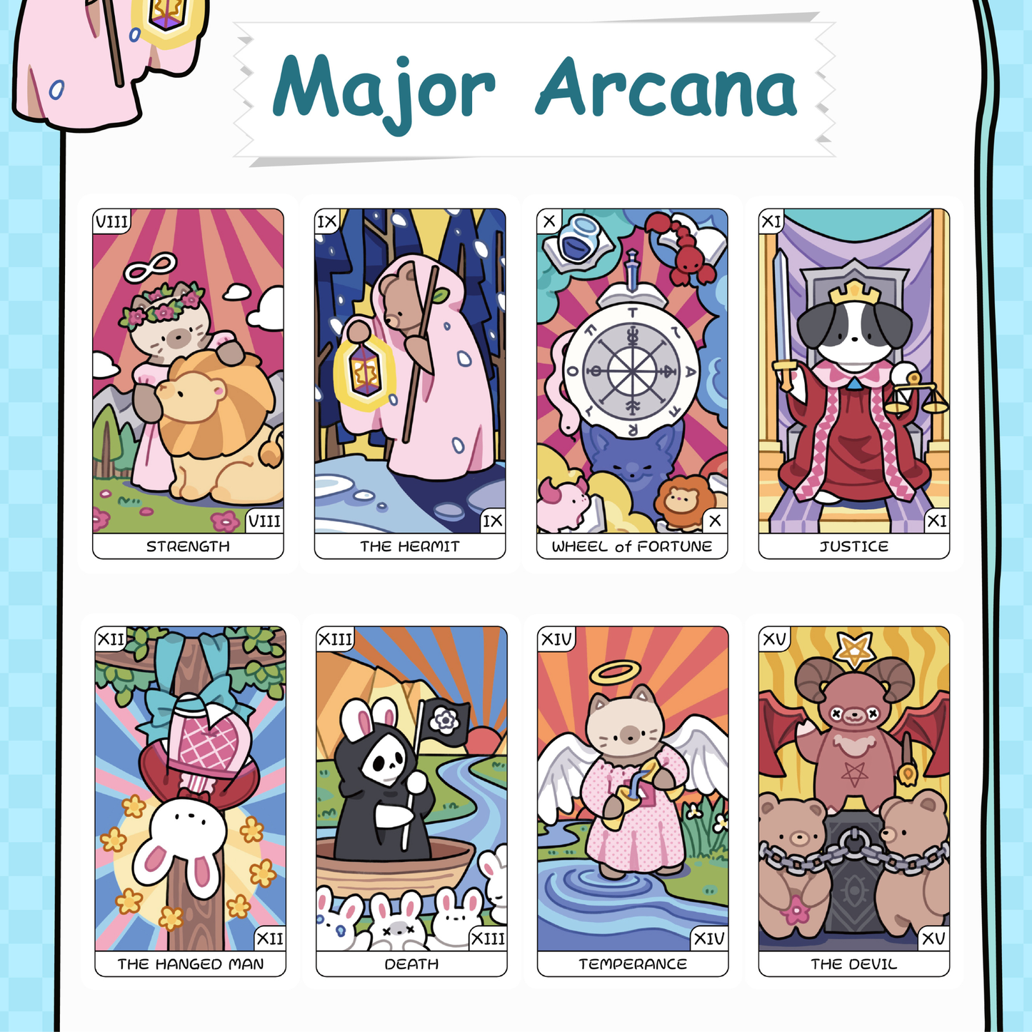 yolo-animal-themed-tarot- major arcana